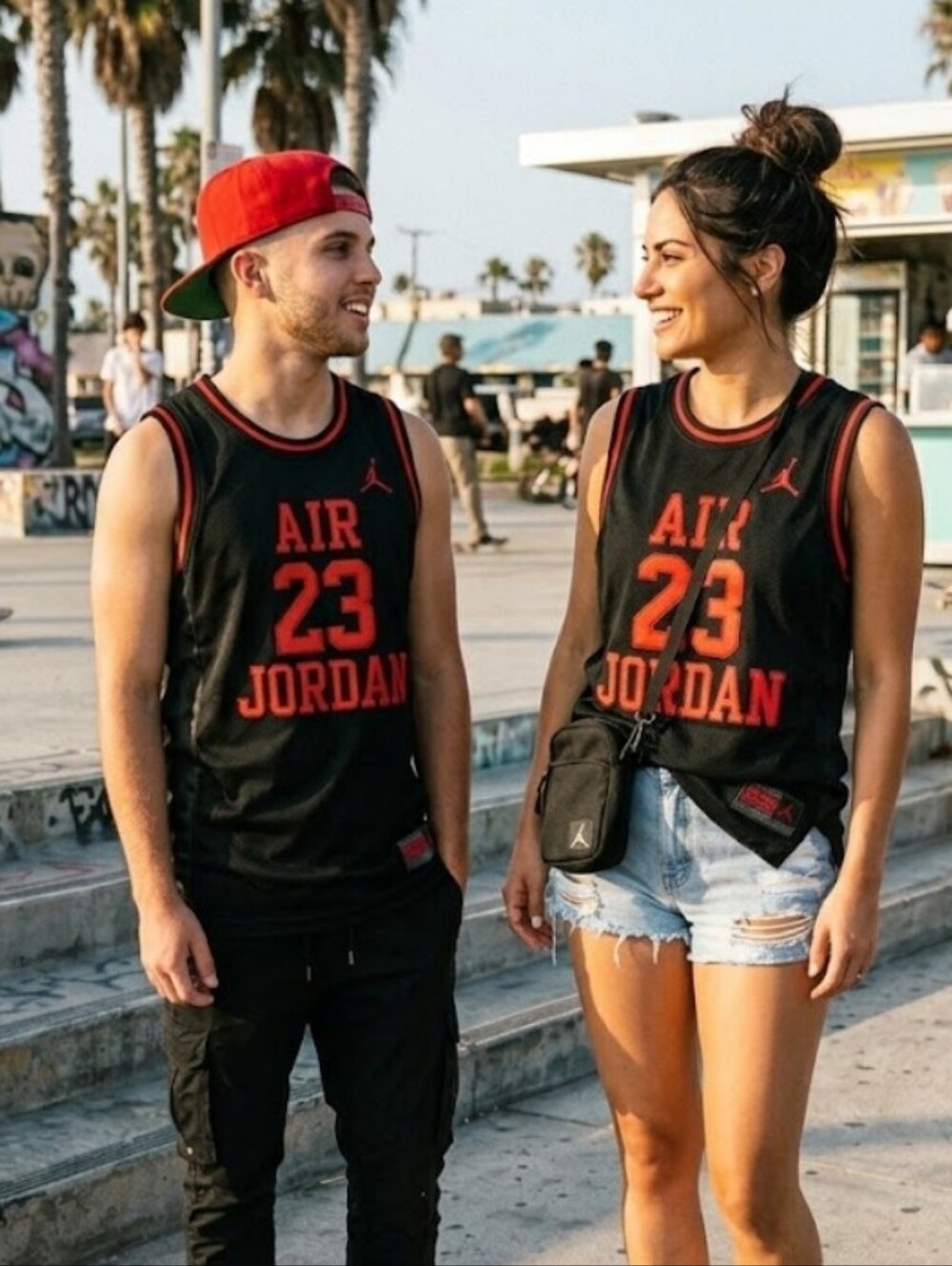 Nike Air Jordan #23 Basketball Jersey Tank Youth M Fits Women S / Teen Unisex